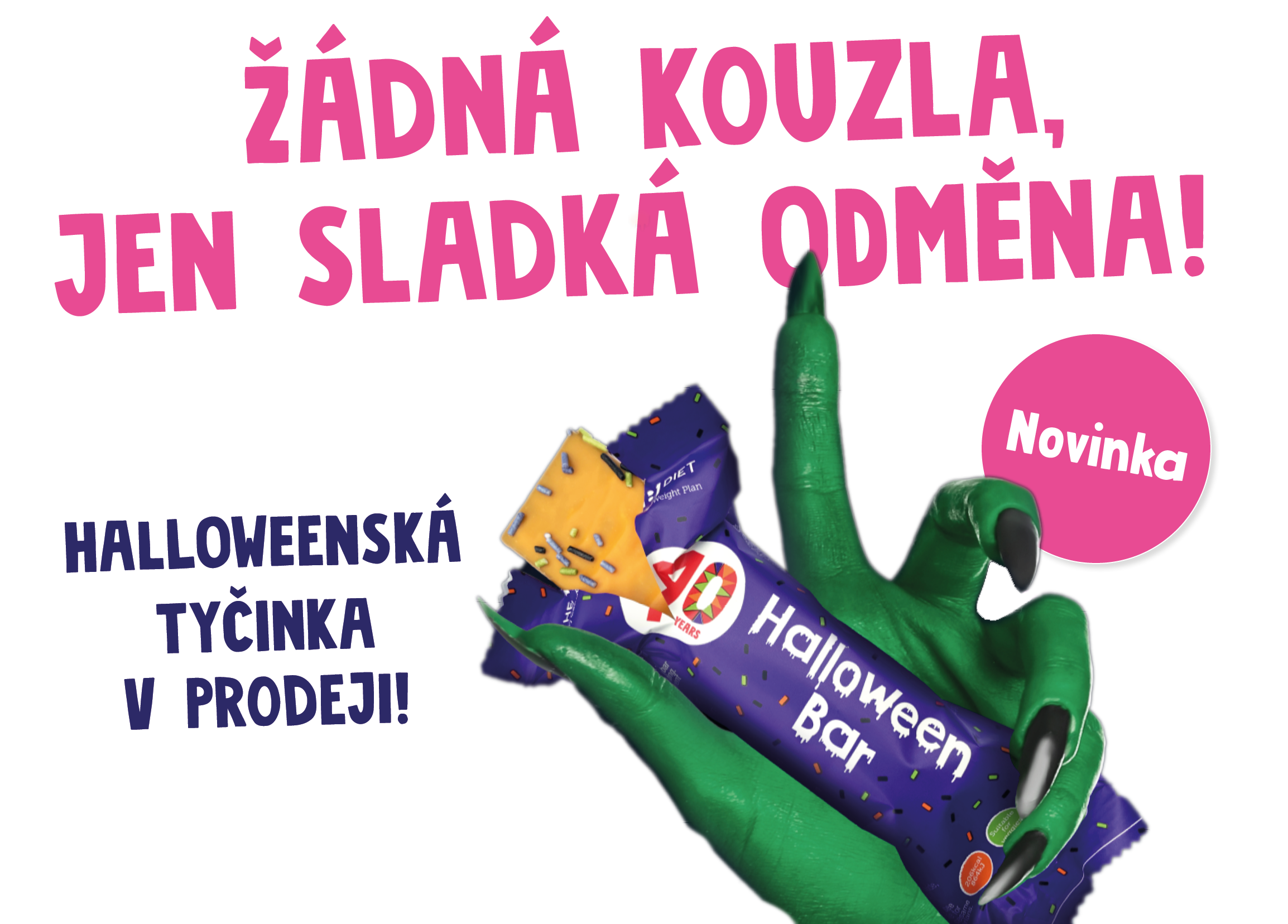 Halloweenská tyčinka